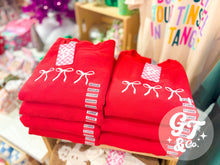 Load image into Gallery viewer, Dainty Bow Embroidered Crewneck *MADE TO ORDER 10-15 BIZ DAYS*