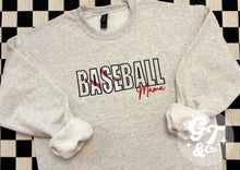 Load image into Gallery viewer, Baseball Mama Crewneck *MADE TO ORDER 10-15 BIZ DAYS*