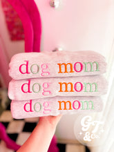 Load image into Gallery viewer, dog mom Embroidered Crewneck *MADE TO ORDER 10-15 BIZ DAYS*