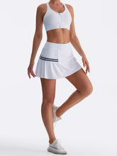 Load image into Gallery viewer, Women's loose sports quick-drying anti-exposure tennis running yoga wear fake two-piece skirt
