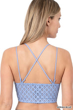 Load image into Gallery viewer, Crochet Lace Bralette with Bra Pads
