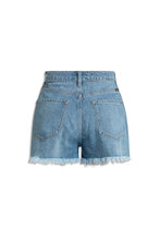 Load image into Gallery viewer, High Rise DENIM SHORTS JEANS- KC9145M-OP
