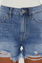 Load image into Gallery viewer, High Rise DENIM SHORTS JEANS- KC9145M-OP
