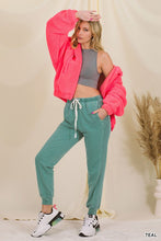 Load image into Gallery viewer, PIGMENT DYE DRAWSTRING WAIST JOGGER PANTS
