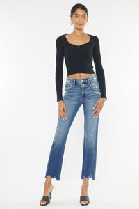 High Rise Slim Straight