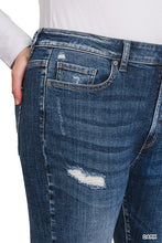 Load image into Gallery viewer, Plus High Rise Cropped Skinny Denim Pants
