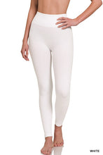 Load image into Gallery viewer, Ribbed Seamless High Waisted Full Length Leggings
