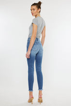 Load image into Gallery viewer, HIGH RISE FRAY HEM ANKLE SKINNYJEANS- KC9130M
