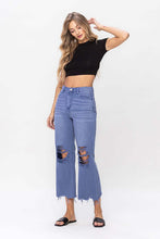 Load image into Gallery viewer, 90&quot;s Vintage Crop Flare Jeans
