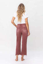 Load image into Gallery viewer, 90&#39;s Vintage High Rise Crop Flare Jeans
