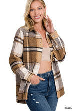 Load image into Gallery viewer, Yarn Dyed Plaid Shacket
