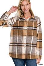 Load image into Gallery viewer, Yarn Dyed Plaid Shacket
