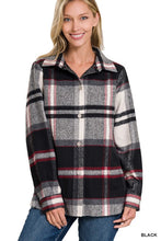 Load image into Gallery viewer, Yarn Dyed Plaid Shacket
