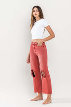 Load image into Gallery viewer, 90s Vintage Crop Flare Jeans
