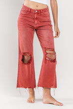 Load image into Gallery viewer, 90s Vintage Crop Flare Jeans
