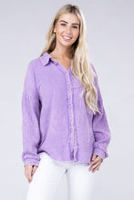 Load image into Gallery viewer, Washed Double Gauze Button Down Shirt
