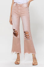 Load image into Gallery viewer, 90&#39;s Vintage Crop Flare Jeans
