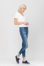 Load image into Gallery viewer, High Rise Ankle Skinny Hem Detail
