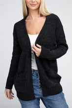 Load image into Gallery viewer, Melange Open Front Sweater Cardigan
