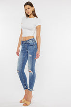 Load image into Gallery viewer, Mid Rise Ankle Skinny Jeans
