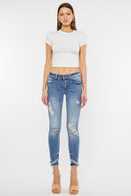 Load image into Gallery viewer, Mid Rise Ankle Skinny Jeans
