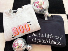 Load image into Gallery viewer, BOO Checkered Embroidered Crewneck *MADE TO ORDER 10-15 BIZ DAYS*
