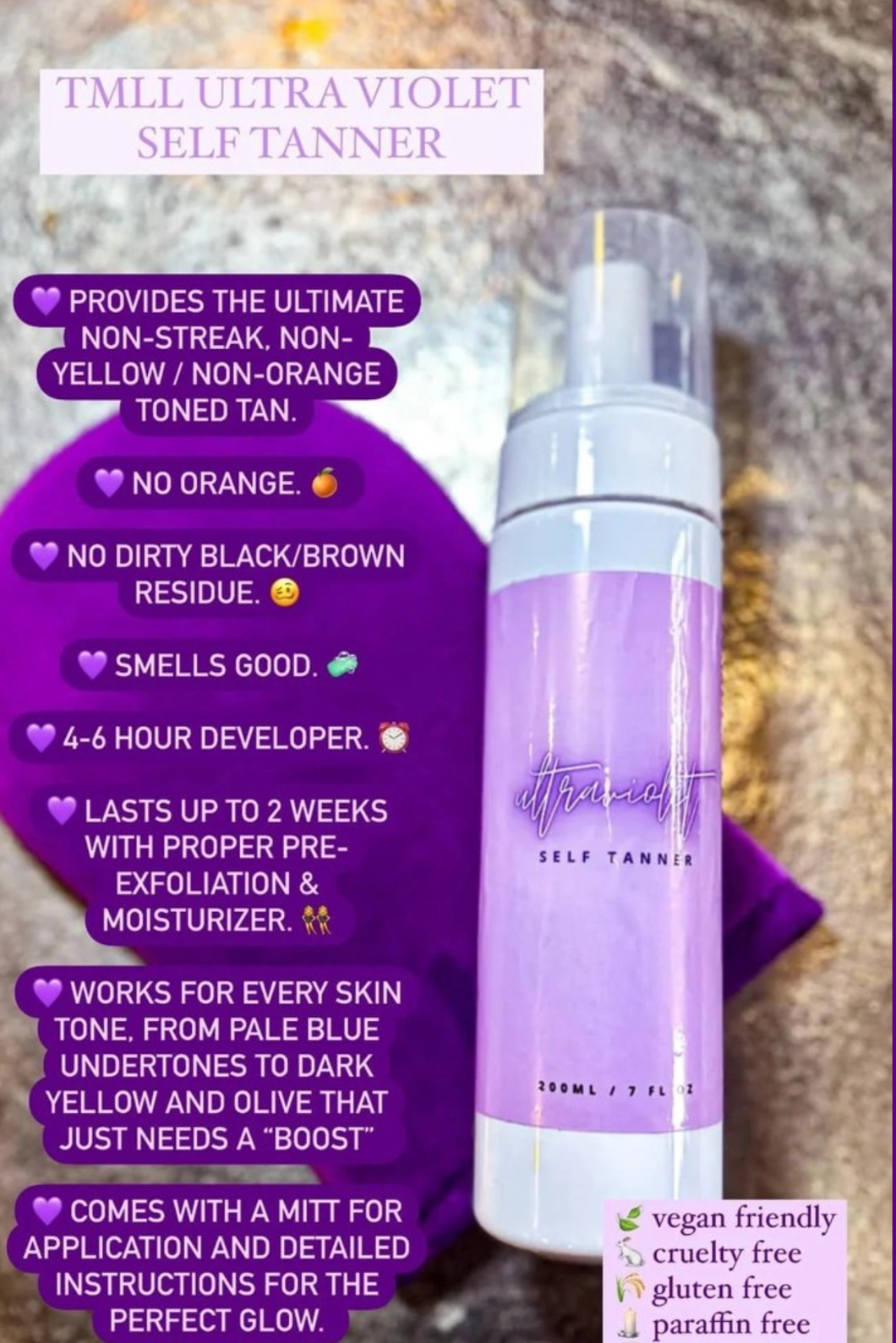 Ultra Violet Self Tanner