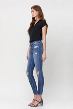 Load image into Gallery viewer, Distressed Mid Rise Ankle Skinny
