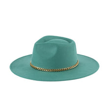 Load image into Gallery viewer, FASHIONISTA CHAIN FEDORA
