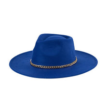 Load image into Gallery viewer, FASHIONISTA CHAIN FEDORA
