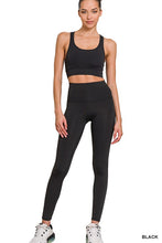 Load image into Gallery viewer, ATHLETIC RACERBACK TANK TOP &amp; LEGGINGS SET
