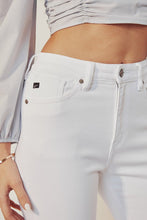 Load image into Gallery viewer, HIGH RISE ANKLE SKINNY WHITE JEANS-KC8604WT
