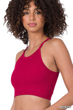 Load image into Gallery viewer, RIBBED SEAMLESS CAMI TOP
