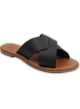 Load image into Gallery viewer, Cross band slide Sandal
