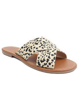 Load image into Gallery viewer, Cross band slide Sandal
