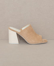 Load image into Gallery viewer, OASIS SOCIETY Kathleen - Block Heel Slides
