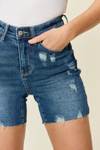 Load image into Gallery viewer, Judy Blue Full Size Tummy Control High Waist Denim Shorts
