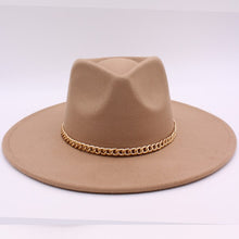 Load image into Gallery viewer, FASHIONISTA CHAIN FEDORA
