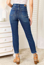 Load image into Gallery viewer, Judy Blue Full Size High Waist Released Hem Slit Jeans
