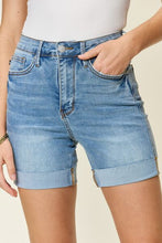 Load image into Gallery viewer, Judy Blue Full Size Tummy Control High Waist Denim Shorts
