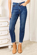 Load image into Gallery viewer, Judy Blue Full Size High Waist Released Hem Slit Jeans
